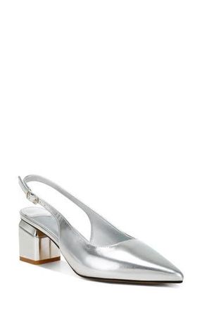 London Rag Zofoya Slingback Pump in Silver at Nordstrom Rack, Size 6