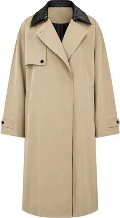 Bottega Veneta Belted Coats - Dames - Mantel - Beige - 2XS - Jassen