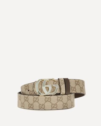 Gucci Reversible Cut GG Marmont Belt Male 95