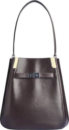 Tory Burch Borsa a secchiello Lee Radziwill - - Bags - Donna - Marrone - ONE SIZE