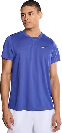 Nike Court Victory Dri-FIT Tennis Top Mens Workout Lapis/White : 2XL