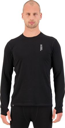 Mons Royale Cascade Merino Flex Long-Sleeve Top - Mens in Black2 at Nordstrom, Size Small