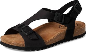 Taos Womens Mvp Sandals In Black Suede