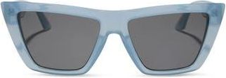 DIFF Eyewear Winona Square Sunglasses in Crystal Blue at Nordstrom Rack