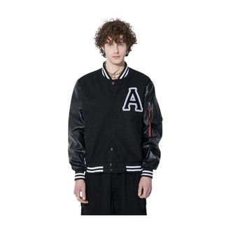 Alpha Industries Hombre, Chaquetas, Negro, Talla: XL