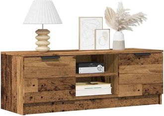 vidaXL Vidaxl - Mobile Porta tv Legno Vecchio 102x35x36,5 cm Legno Multistrato
