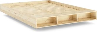 Karup Design Merge Bett, 160 x 200 cm, Kiefer natur