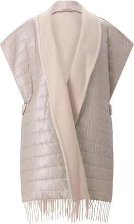 Herno Jassen, Dames, Beige, S, Wol, Vesten