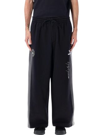 Yohji Yamamoto Nbhd Wide-leg Layered Training Pants