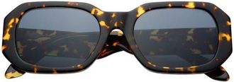 Freyrs Eyewear Onyx Rectangular Sunglasses in Dark Tortoise at Nordstrom