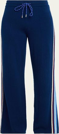 Guest In Residence Cotton-Cashmere Track Pants
