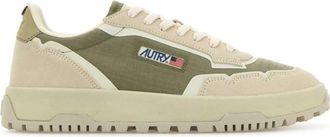 Autry Green Logo Sneakers