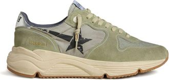 Golden Goose Silk And Nylon Graphic Detail Sneakers