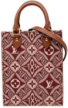 Louis Vuitton Pre-owned Petit Sac Plat Shoulder Bag - Dames - Vintage Handtas - Rood - ONE Size - Vintage