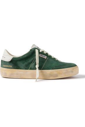 スニーカー GOLDEN GOOSE Men Sneakers GMF00464F00504735895 Green Green Soul Star sneakers Golden goose - men - GOLDEN GOOSE