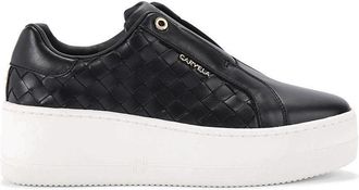 Carvela Connected Laceless Weave Leather Trainers