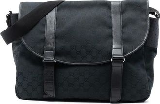 Gucci Borsa a tracolla in tela GG 2000-2015 - Nero