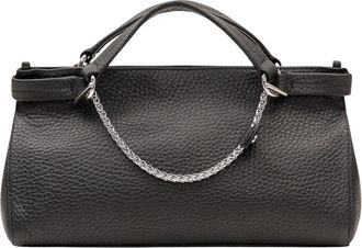 Orciani Virgo Soft Small Handbag - Dames - Handtassen - Zwart - ONE Size - Leer - Tassen