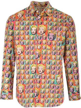 Comme Des Gar&ccedil;ons Marylin Print Shirt