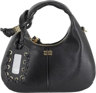 Ganni Hobo Mini Grained