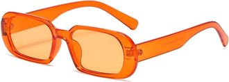 Generic Mens And Womens Outdoor Vacation Sunglasses Sports Driving Commuter Sun Glasses(Orange)