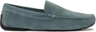Kazar Heren lichtblauwe mocassins - Heren - Loafers - Blauw - 41 EU - Leer - Schoenen