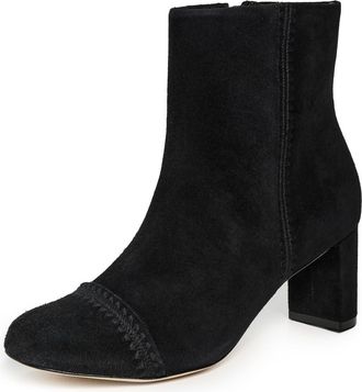 Cinq &agrave; Sept Womens Peyton Crochet Suede Boots, Black, 8.5 UK