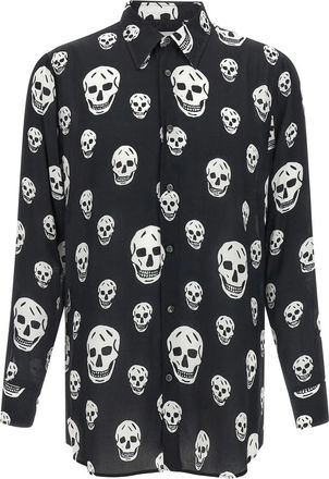 Alexander McQueen Skull-print Shirt