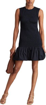 Reiss Belinda Shirred Detail Shirtdress