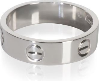 Cartier Pre-Owned Cartier White Gold Love Ring