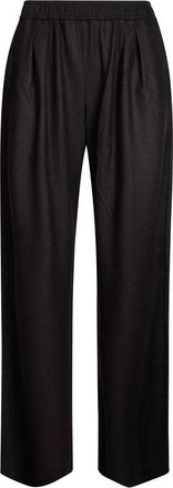 Pinko Ramona Pantalone Flanella - Dames - Wijde Broeken - Bruin - S - Broeken