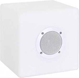 BIZZOTTO L&aacute;mpara Led Speaker Cube En Polietileno 20x20cm
