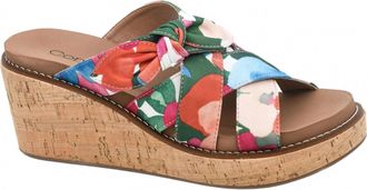 Corkys Footwear Womens Bowdacious Sandals In Floral