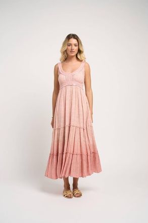 Guadalupe Design Lotus Dress in Pink at Nordstrom, Size X-Large