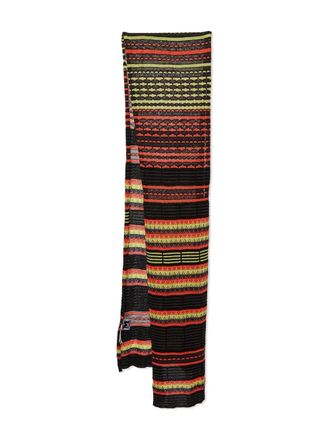 Missoni cotton scarf - women - Cotton - One Size - Black
