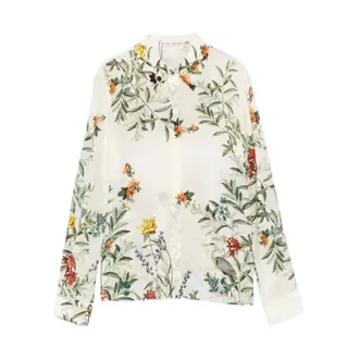 Alice & Olivia Dames, Blouses & Shirts, Veelkleurig, Maat: XS Zijde