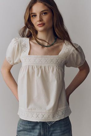 Mother Memory Lane Short-Sleeve Top