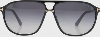 Tom Ford Men & apos;s Bruce Acetate Square Sunglasses