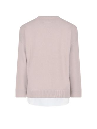 Maison Margiela Mens Sweaters Beige Virgin Wool