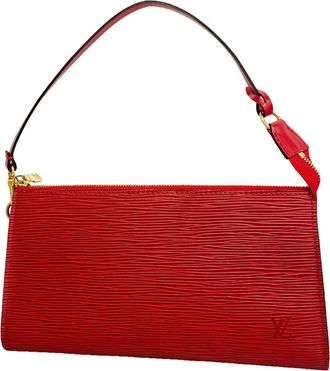 Louis Vuitton Castilian Red Pouch (Pre-Owned)