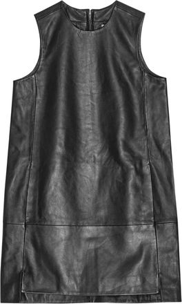 Remain Abito smanicato in pelle - Nero