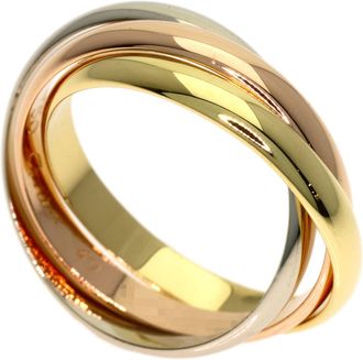Cartier Yellow Gold (18K) Pink Gold (18K) White Gold (18K) Band Ring (Pre-Owned)
