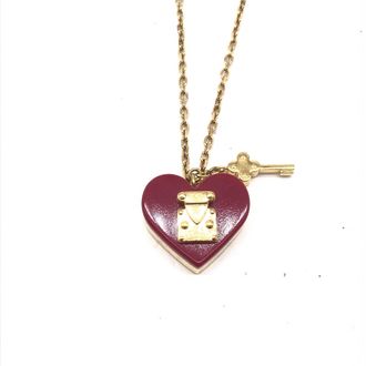 Louis Vuitton LV Heart Womens Necklace (Pre-Owned)