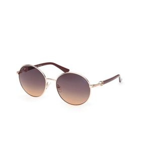 Guess Round Sunglasses - female - Guess - Sunglasses - Yellow - 56 MM - Accessories