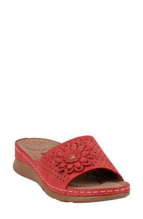 Good Choice Shoes Gabbie Slide Sandal in Red at Nordstrom Rack, Size 8.5