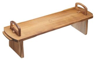 Artes&agrave; Bandeja antipasti grande en madera de acacia marr&oacute;n