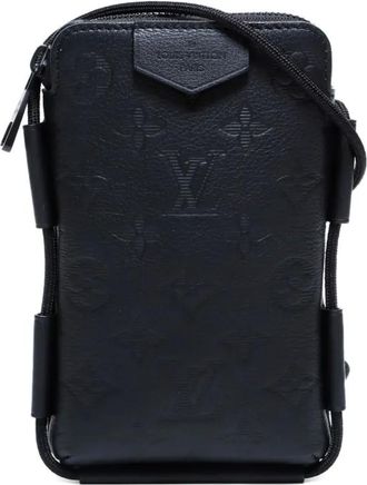 Louis Vuitton Borsa messenger Lace Up Monogram-Shadow 2021-2025 - Nero