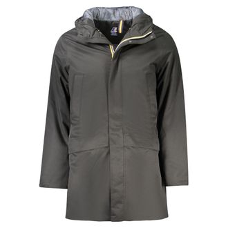 K-Way Nero Poliestere Mens Mens Jacket