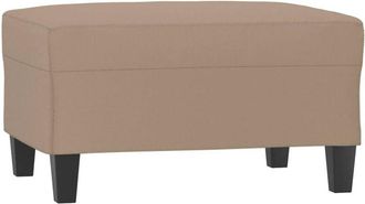 vidaXL Reposapi&eacute;s De Cuero Sint&eacute;tico Color Capuchino 70x55x41 Cm Vidaxl