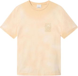 Isabel Marant T-shirt met geborduurd logo - Beige